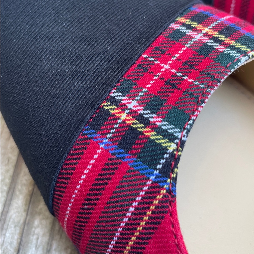 LIKE NEW: J.Crew Tartan Low-Heel Slingback Shoes Size 7.5 - Picture 2 of 13